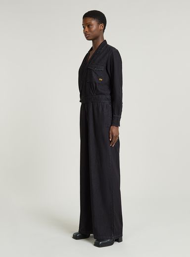 Tailored Wrap Jumpsuit